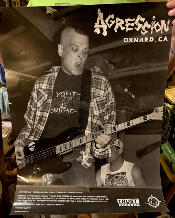 Agression 'Trust Records' Promo Poster