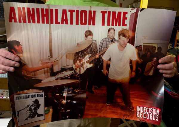 Annihilation Time 'Indecision Records' Promo Poster