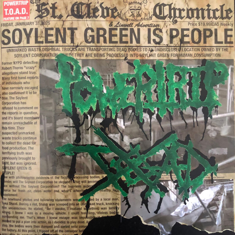 Truth Of All Death (TOAD) / Powertrip ‘Split’ 10″