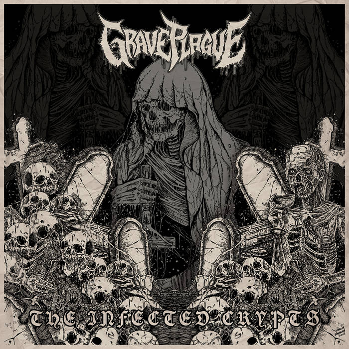 Grave Plague 'The Infected Crypts' 7"