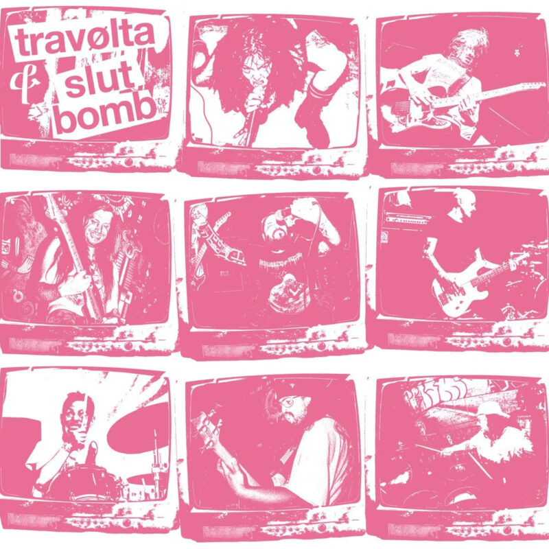 Travolta / Slutbomb 'Split' LP